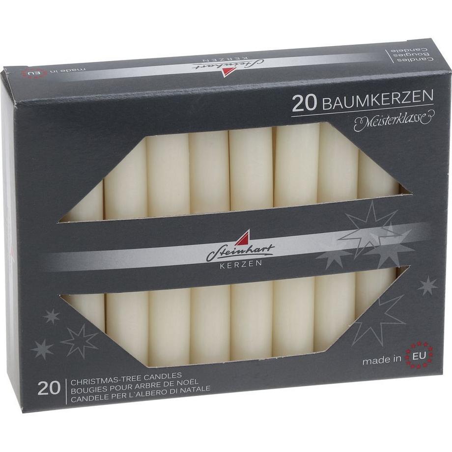 STEINHART STEINHART Baumkerzen 100x13mm 02333-23 champagner 20 Stück  