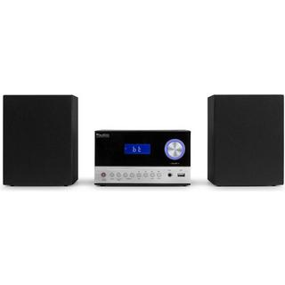 Audizio  Toulon Hifi-System, CD, BT, MP3, aluminium 