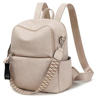 Only-bags.store Sac à dos Petit - Sac à dos 2 en 1 Sac à Bandoulière en Cuir PU Sac à Dos Scolaire Sac à Dos en Cuir Imperméable Sac à Dos Antivol pour Voyager  