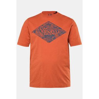 JP1880 Halbarm T-Shirt mit Brustprint Vintage Look  