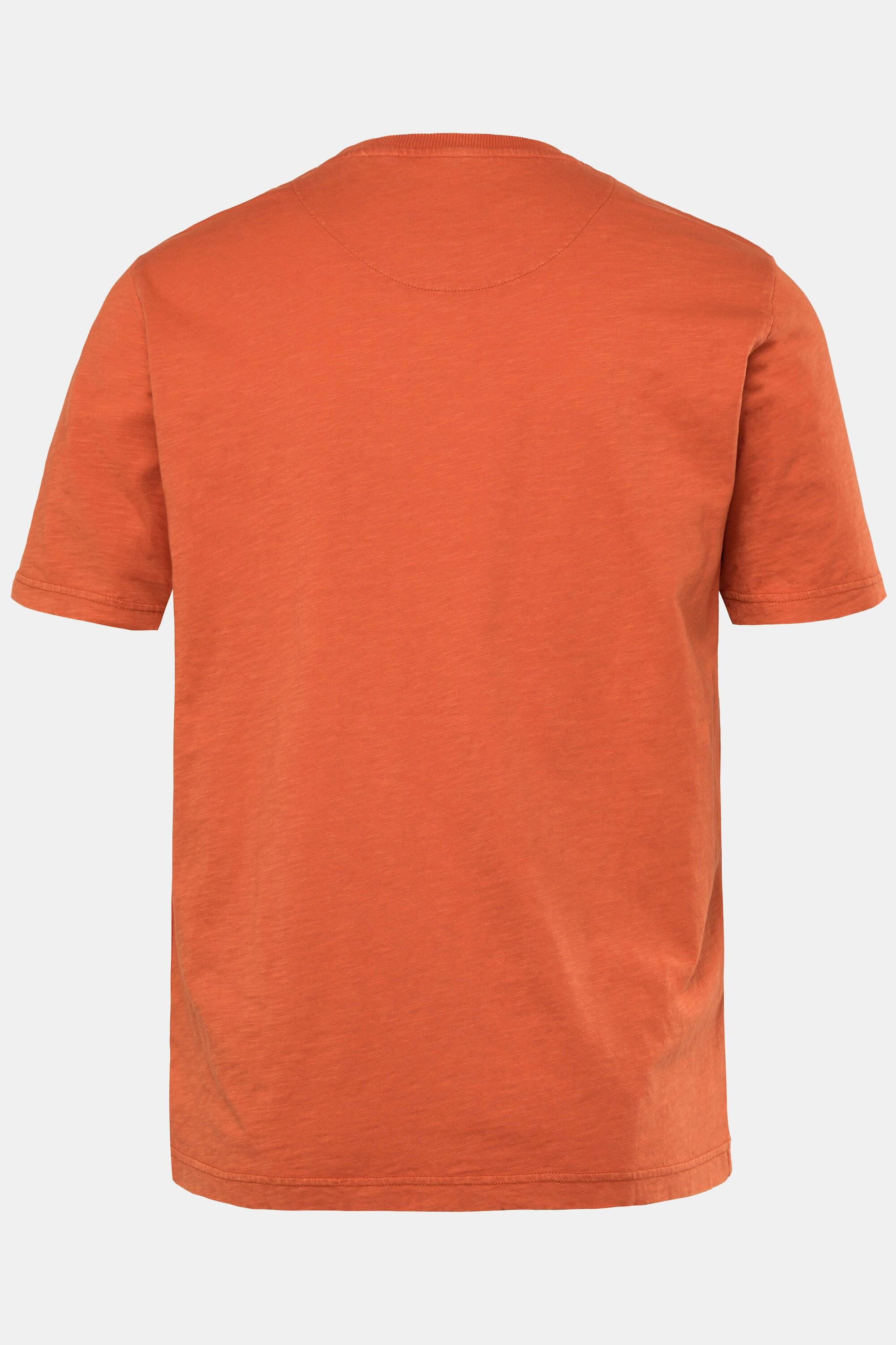 JP1880 Halbarm T-Shirt mit Brustprint Vintage Look  