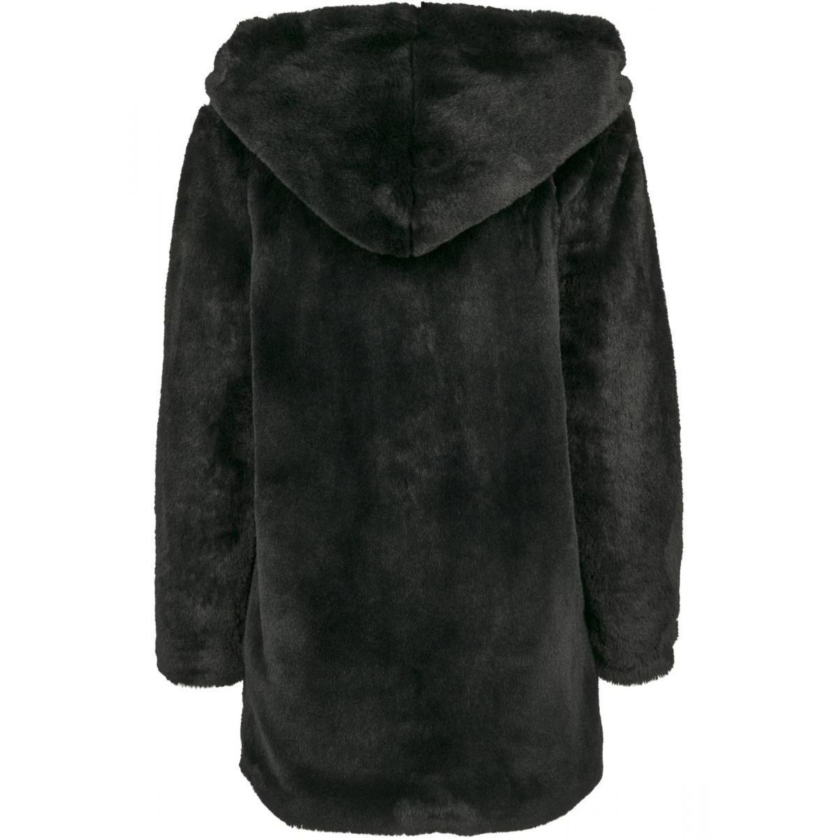 URBAN CLASSICS  parka urban claic hooded teddy coat 