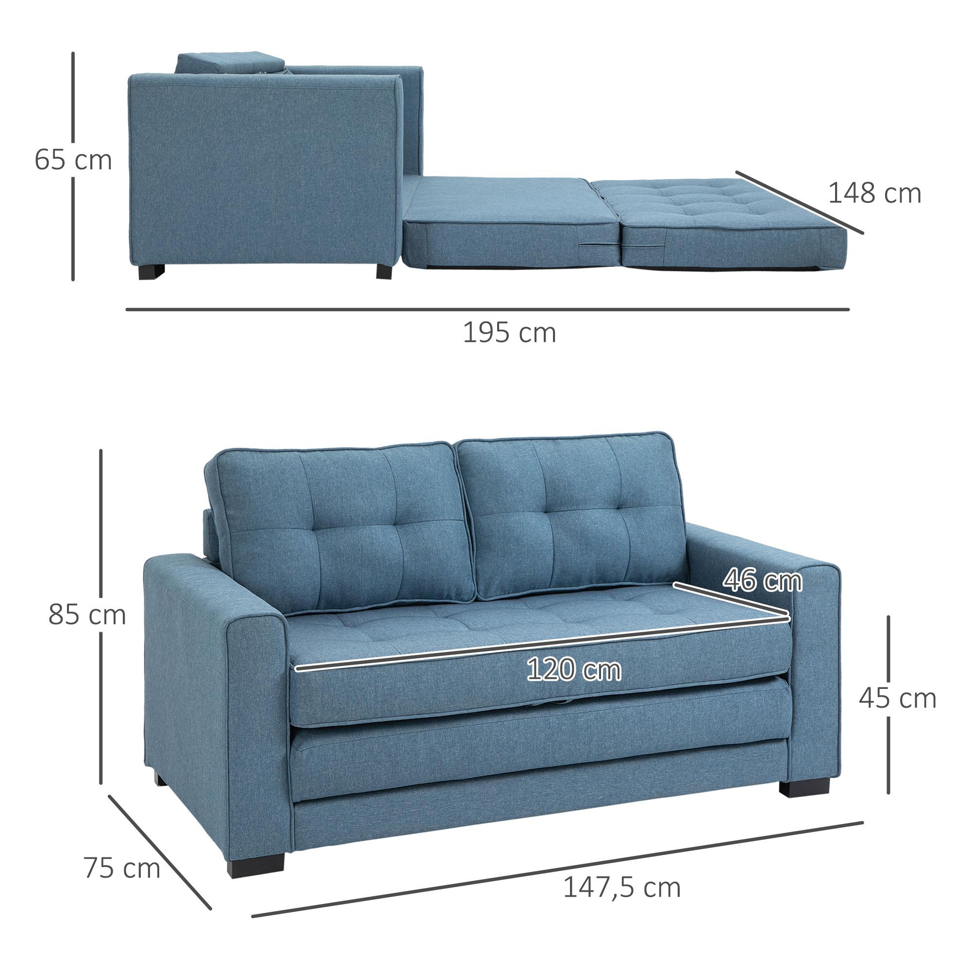 HOMCOM Schlafsofa  