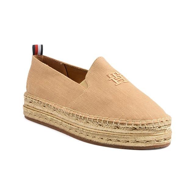 Image of Th Flatform Espadrille Unisex Gold 36