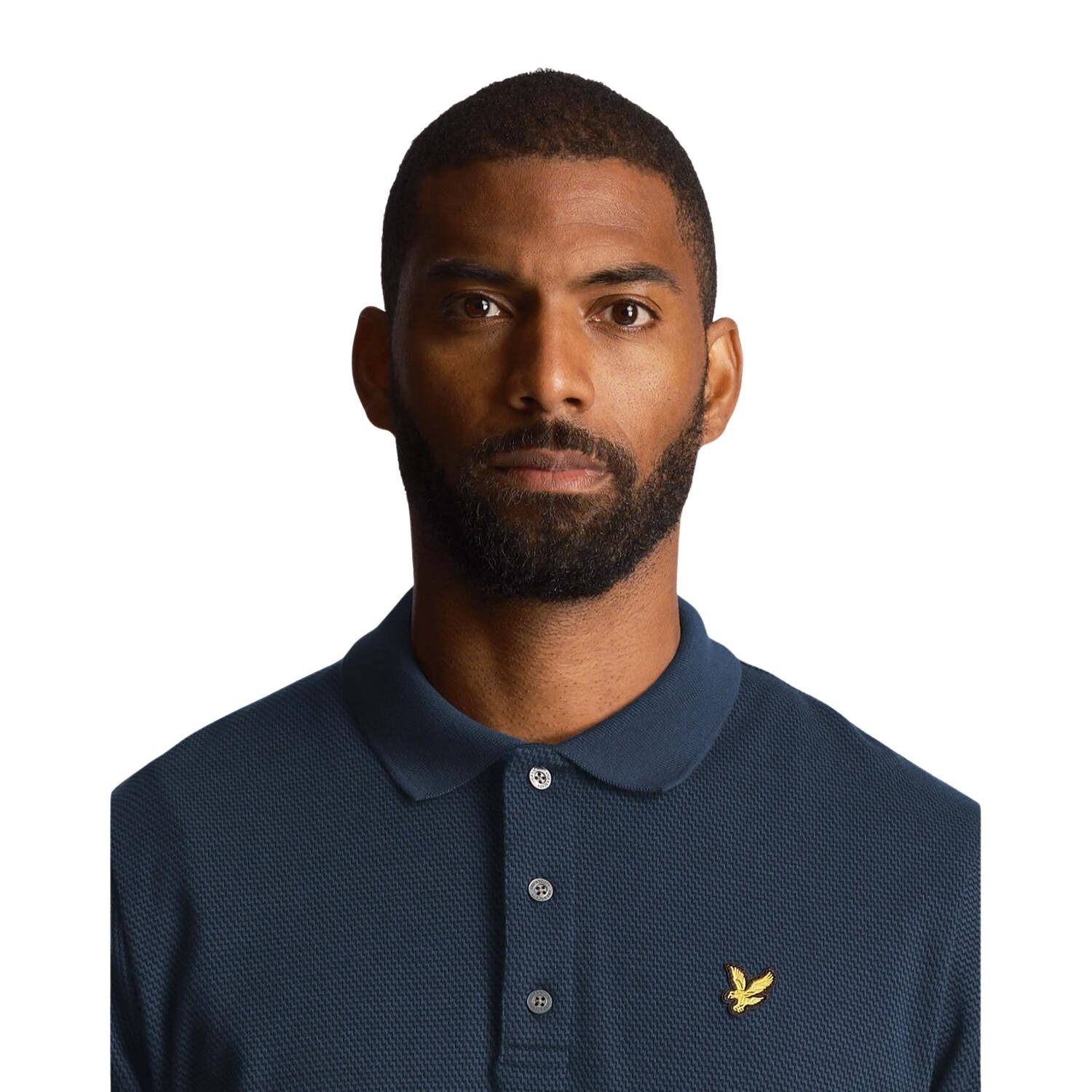 LYLE & SCOTT  polo lyle & cott tonal texture 