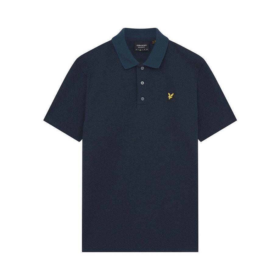 LYLE & SCOTT Tonal Texture Poloshirt  
