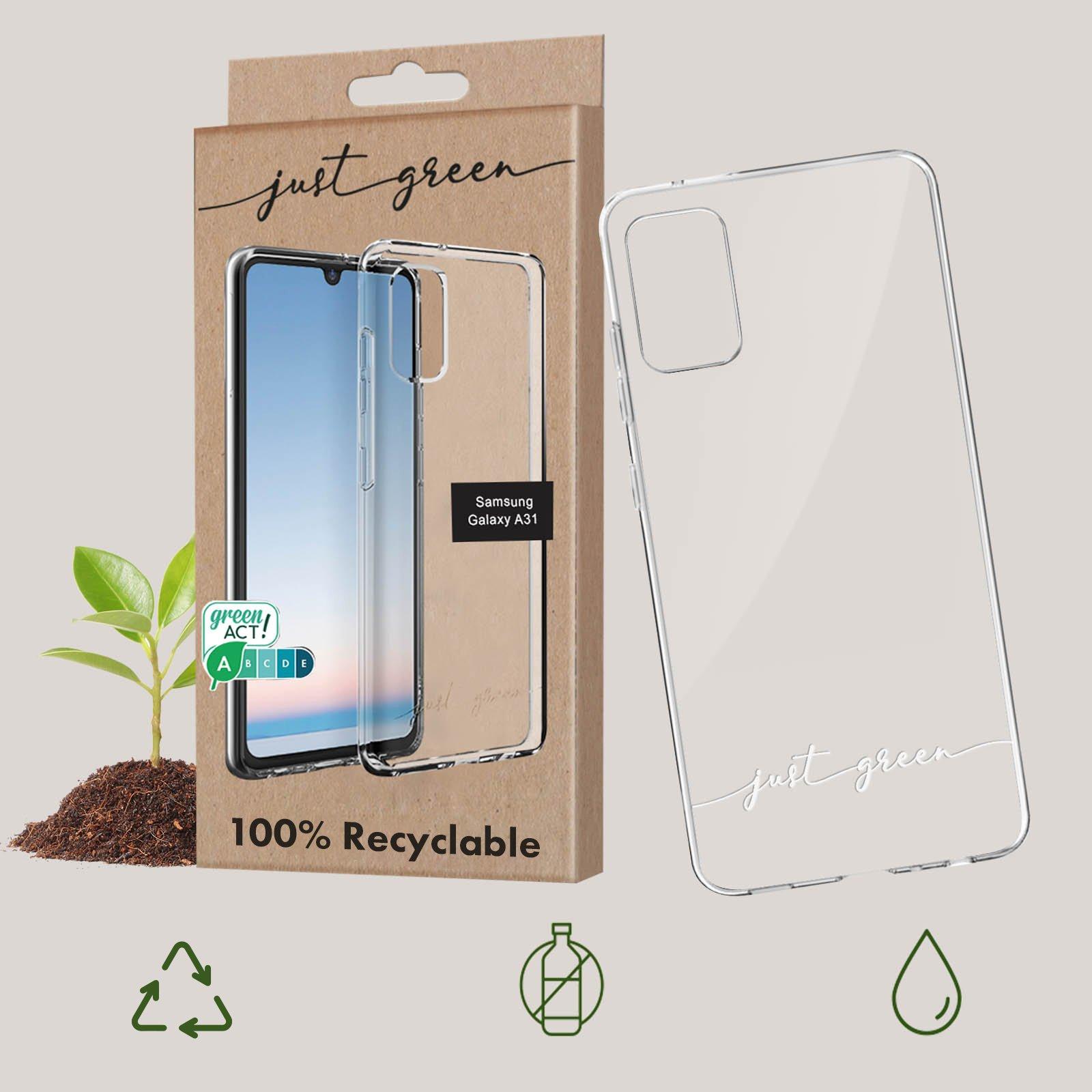 Just green  Coque Samsung Galaxy A31 Recyclable 