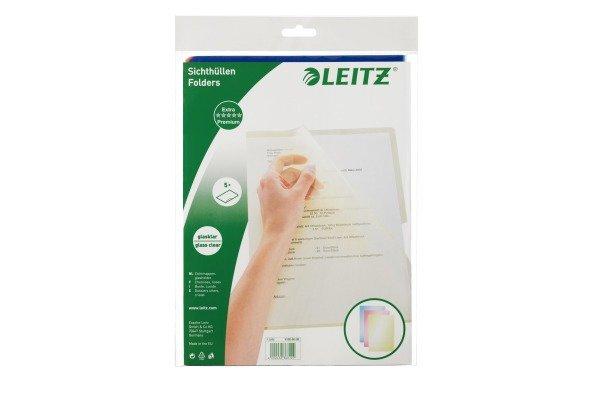 Leitz LEITZ Premium Sichthülle PVC A4 41006099 transparent 5 Stück  