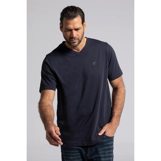 JP1880  T-shirt basic con scollo a V e mezze maniche in confezione doppia, disponibili fino alla tg. 8XL 