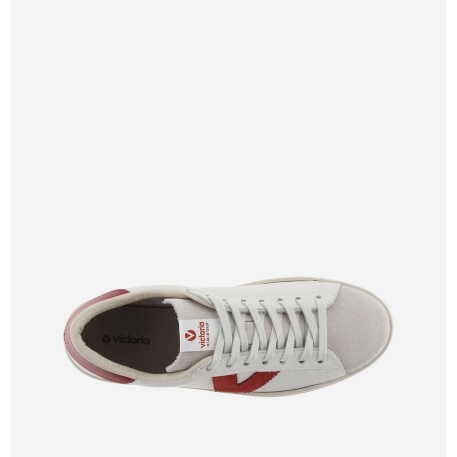 Victoria Berlin Cuir Cuir Fendu Baskets Baskets en berlin cuir et cuir fendu 