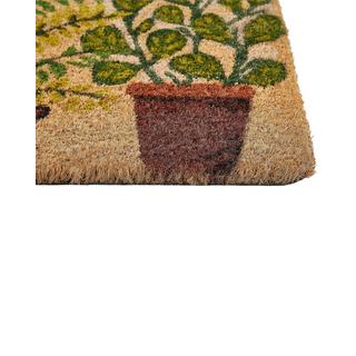 Beliani Tappetino da Ingresso en Fibra di Cocco Moderno ANAMUDI  