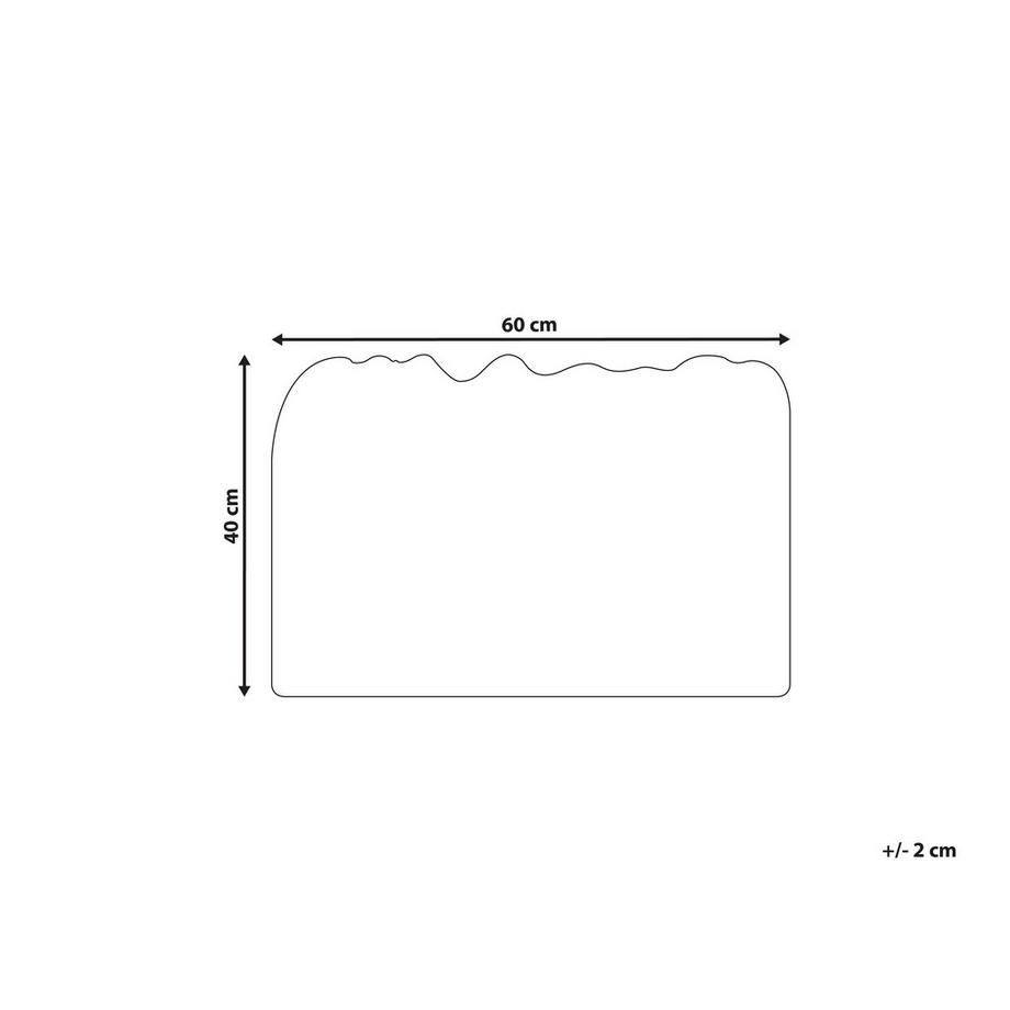 Beliani Paillasson en Fibre de coco Moderne ANAMUDI  