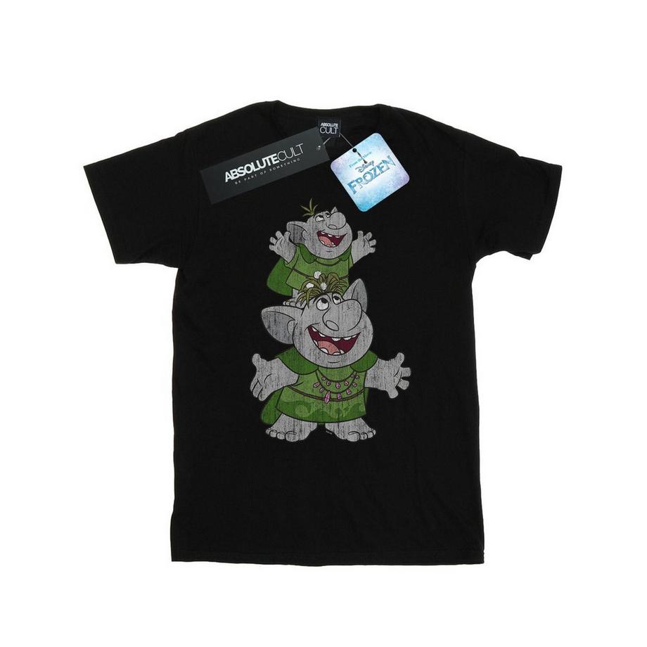 Disney  Tshirt FROZEN HANDSTACKING TROLLS 