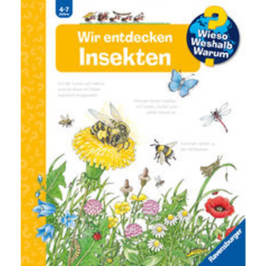Ravensburger - Wieso? Weshalb? Warum?, Band 39: Wir entdecken Insekten, Weinhold, Angela; Angela (Illustrationen)