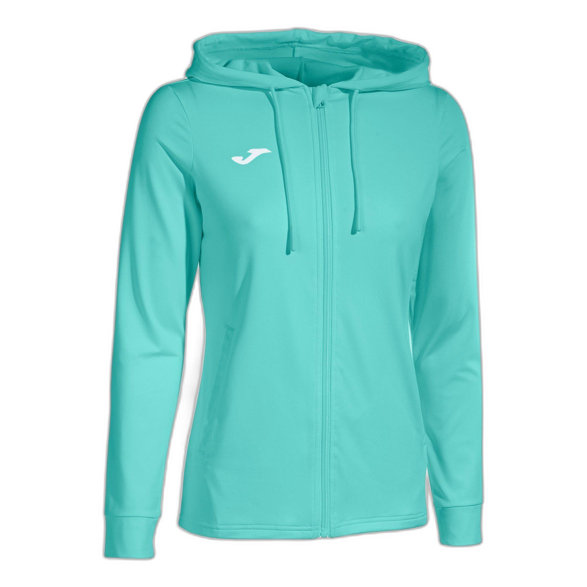 Image of Mädchen-trainingsjacke Mit Kapuze Sculpture Ii Mädchen Türkisblau 11-12A