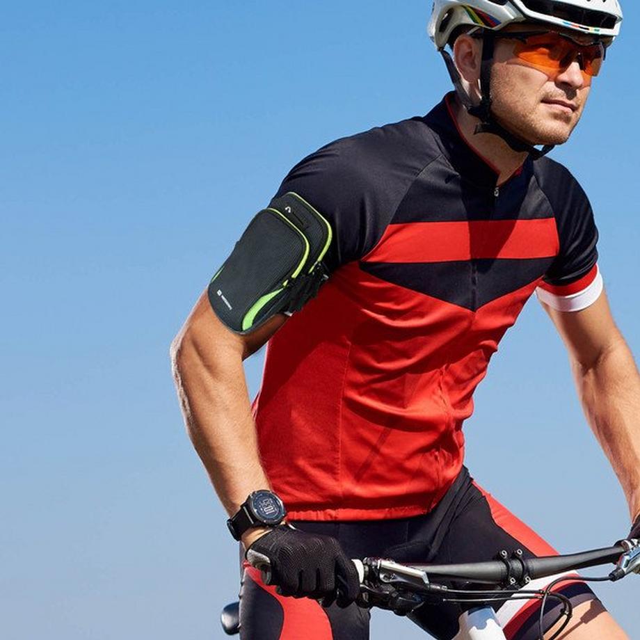 SWISSTEN  Fascia Sportiva da Braccio, Zip Swissten 