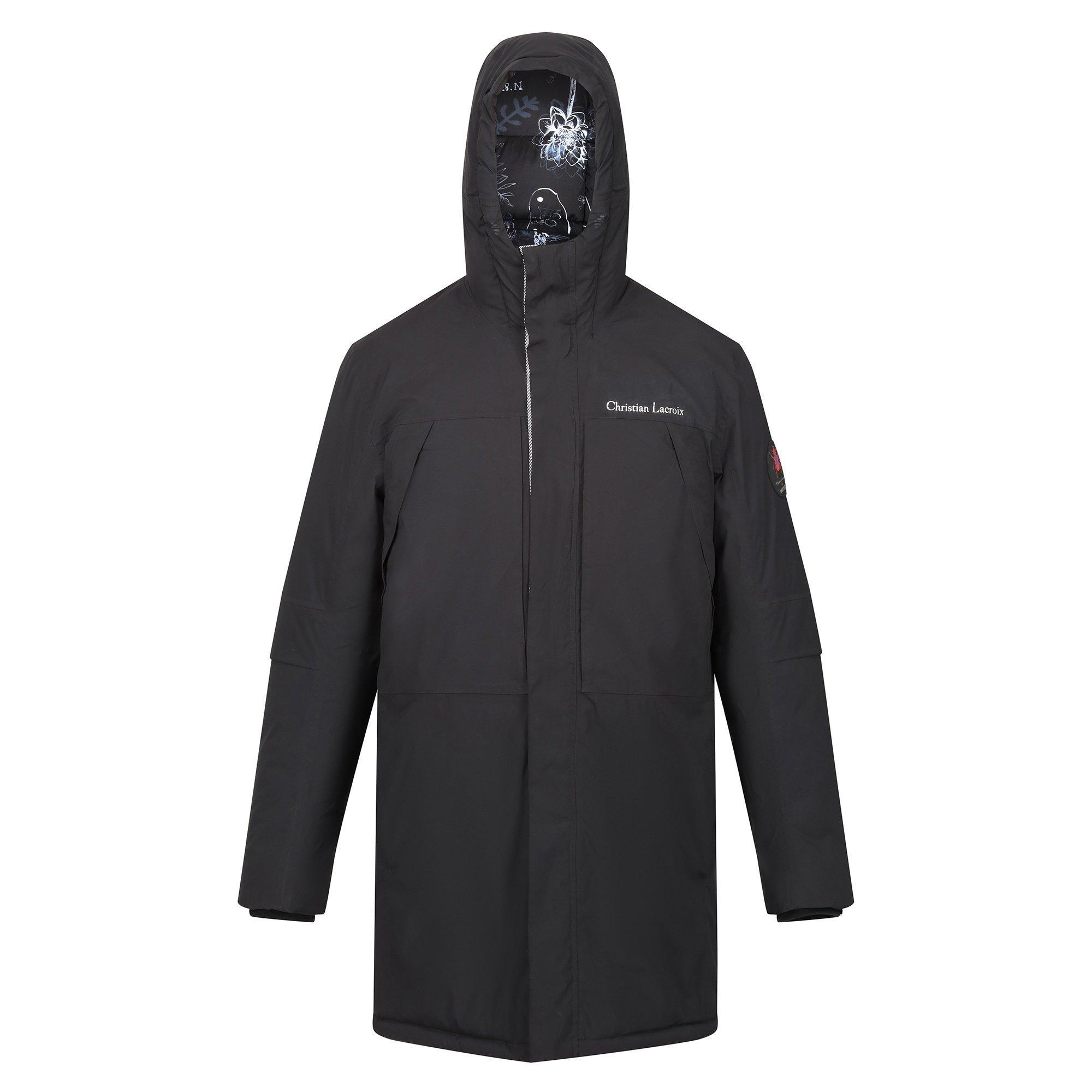 Image of Christian Lacroix Jacke, Wasserfest Wattiert Herren Schwarz XXL