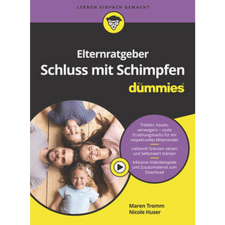Wiley-VCH  Elternratgeber Schluss mit Schimpfen für Dummies 