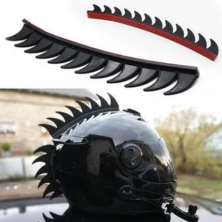 Northio  Mohawk in gomma - decorazione casco - nero 