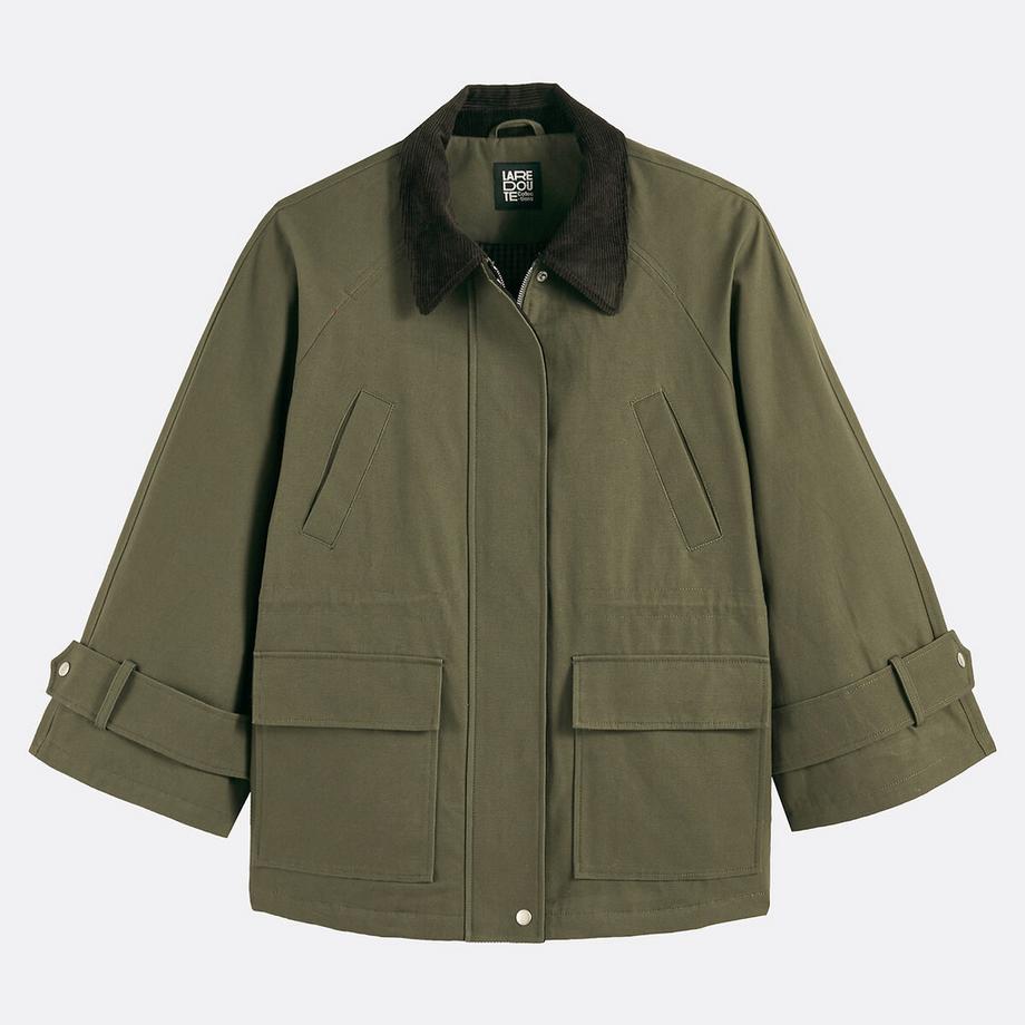 La Redoute Collections Parka di Media Lunghezza con Cerniera  