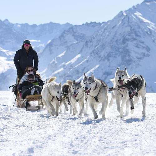 Image of Husky-tour In Verbier (für 2 Personen) Unisex