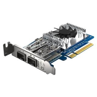 Qnap  Dual-port SFP28, 25GbE, network expansion card, low-profile form factor, PCIe Gen4 x8 