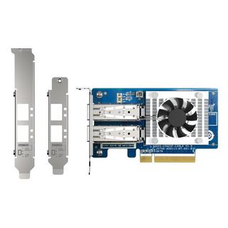 Qnap  Dual-port SFP28, 25GbE, network expansion card, low-profile form factor, PCIe Gen4 x8 