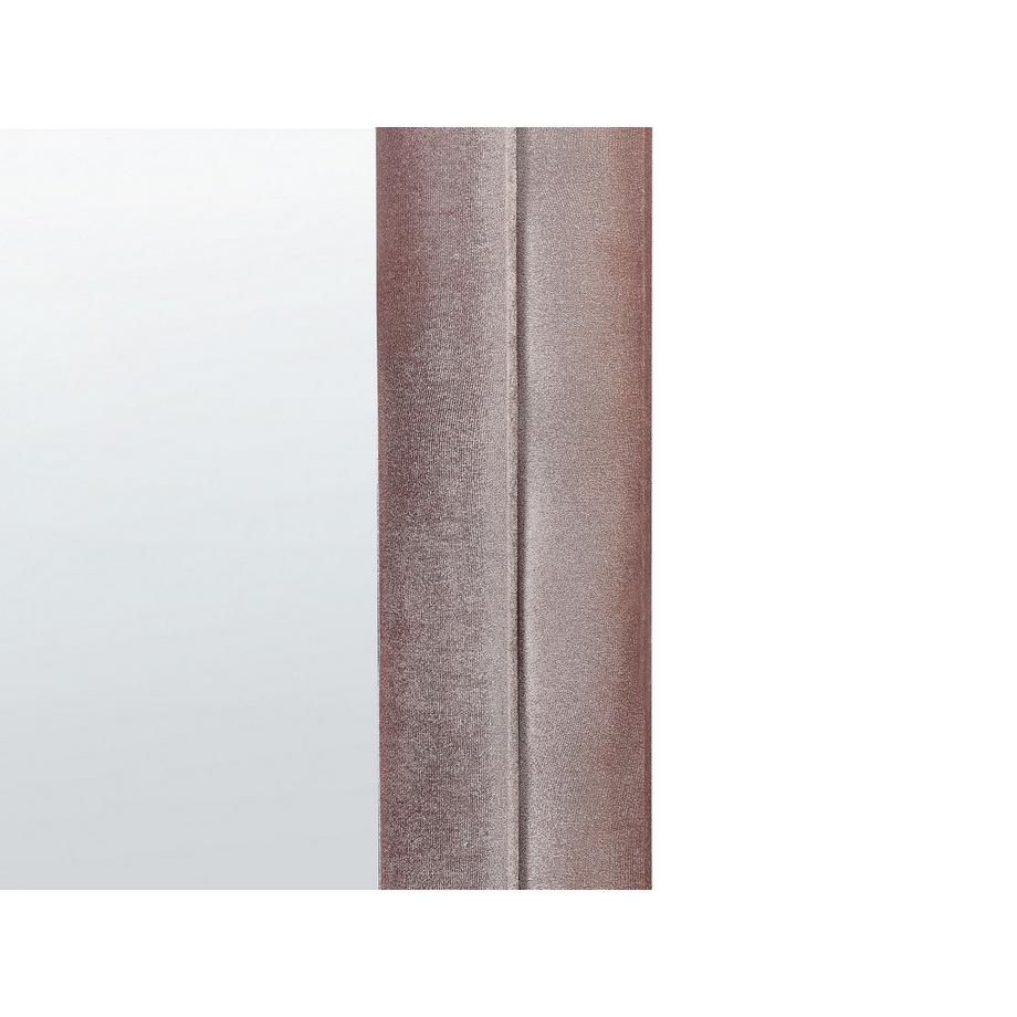 Beliani Wandspiegel aus Samtstoff Retro CULAN  