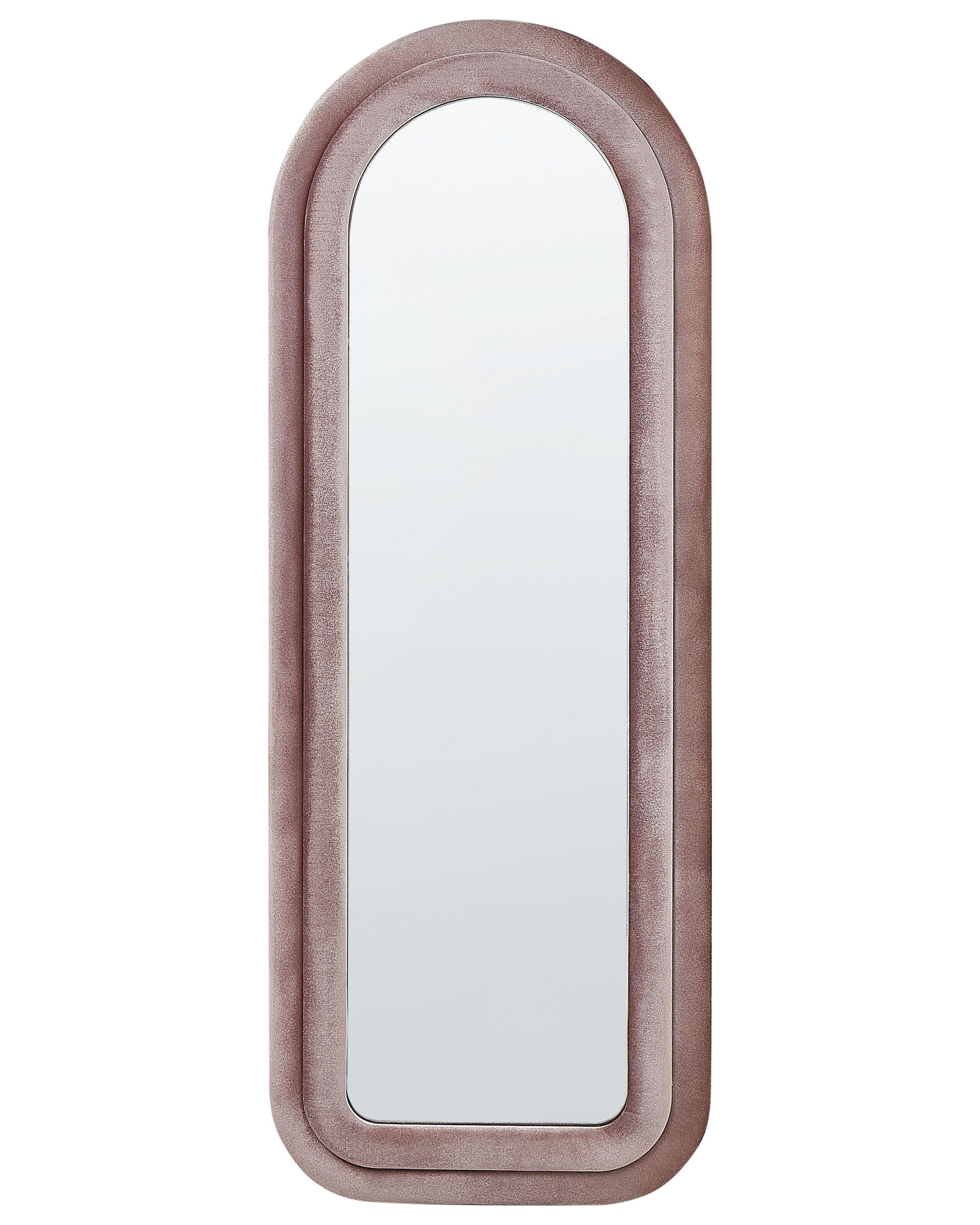 Beliani Miroir en Velours Moderne CULAN  