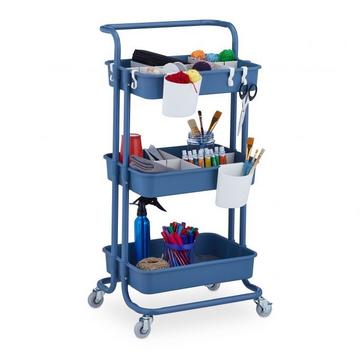 Carrello con 3 ripiani
