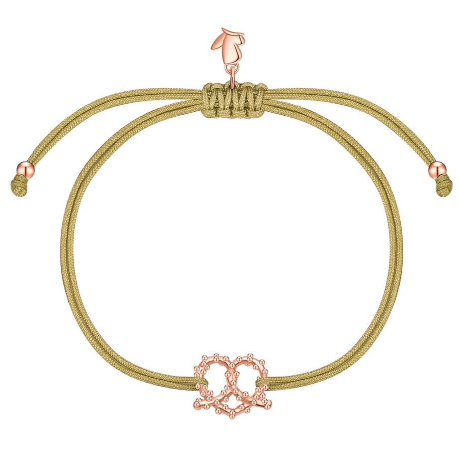 Oktoberfest Armband Herz-Breze Edelstahl