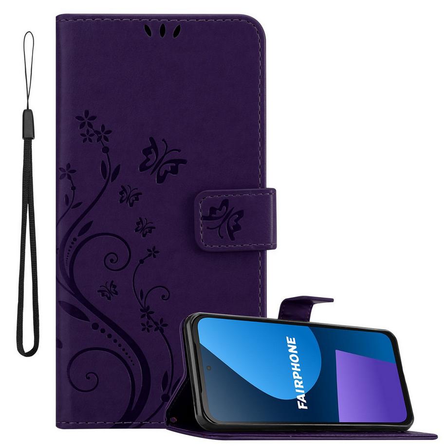 Fairphone 5 Hülle mit Blumen Muster