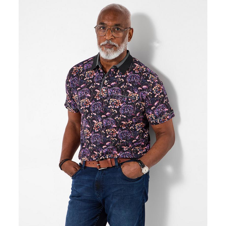Joe Browns Polo casual a maniche corte con motivo floreale  