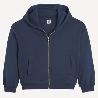 La Redoute Collections  Sweat zippé à capuche en molleton 