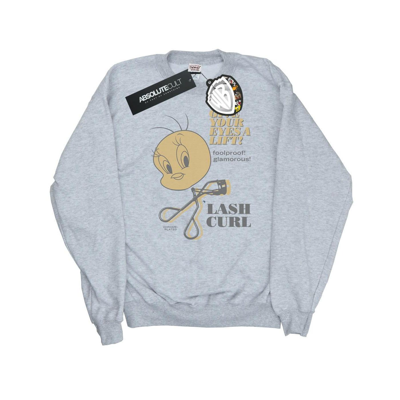 LOONEY TUNES  Tweety Pie Lash Curl Sweatshirt 