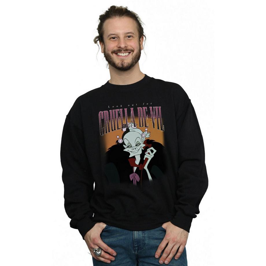 Disney Cruella De Vil Look Out For Sweatshirt  