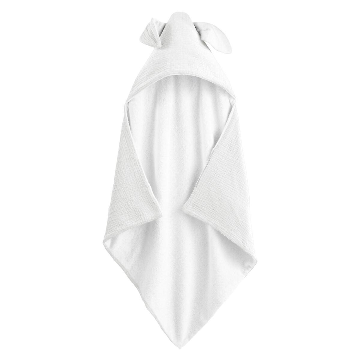 Image of Badecape Kumla Unisex Weiss 100X100CM