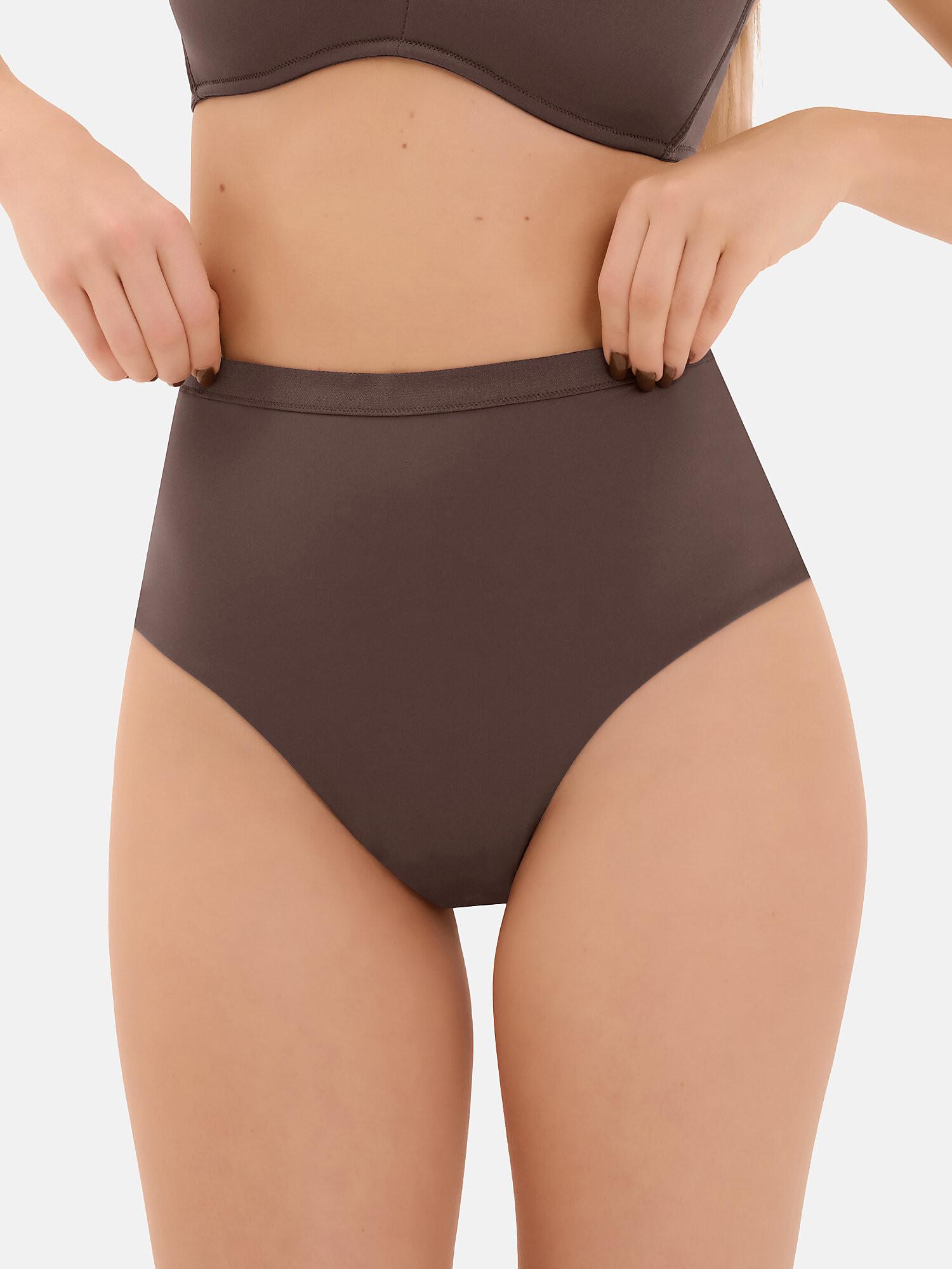 Image of Brasilianisch Mit Hoher Taille Maya Unisex Erdbraun 44