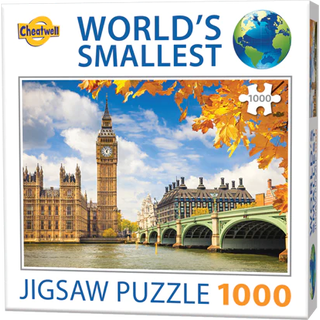 CHEATWELL GAMES  Big Ben - Das kleinste 1000-Teile-Puzzle 