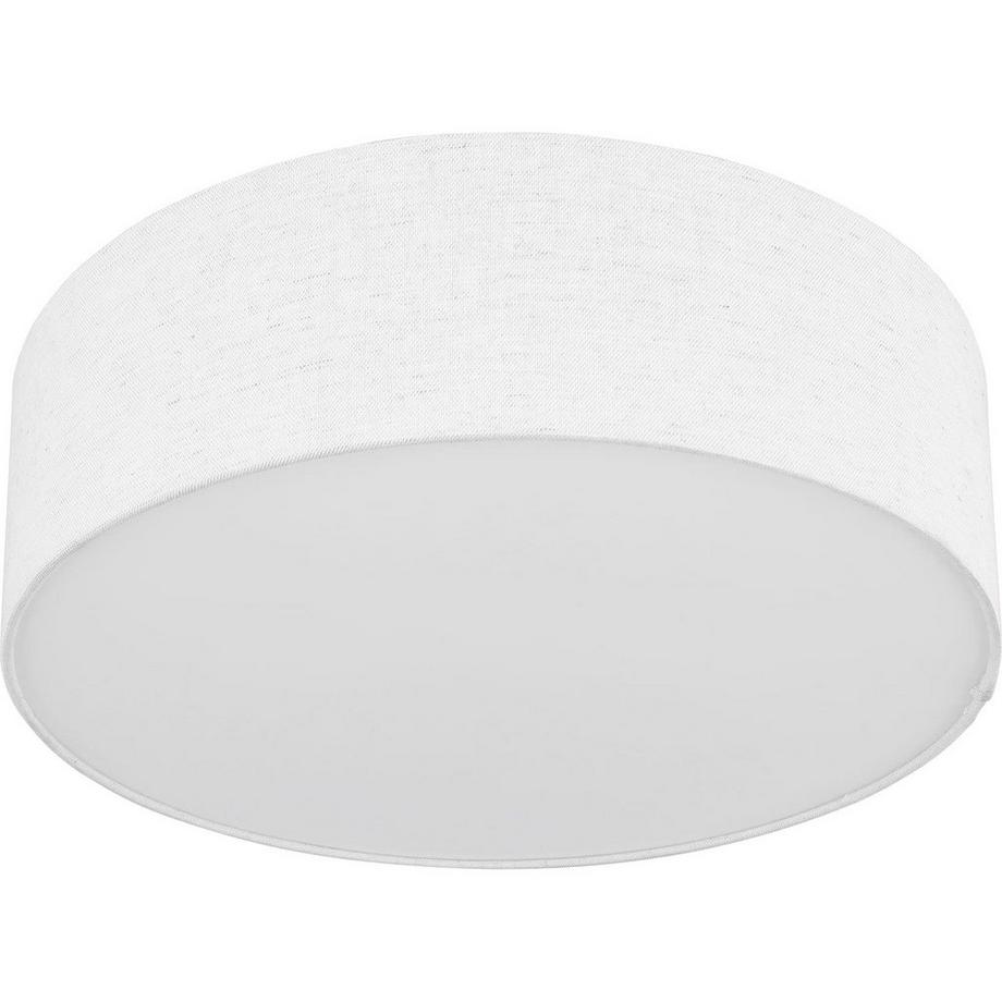 mutoni Plafonnier Ava métal blanc 3xE27  