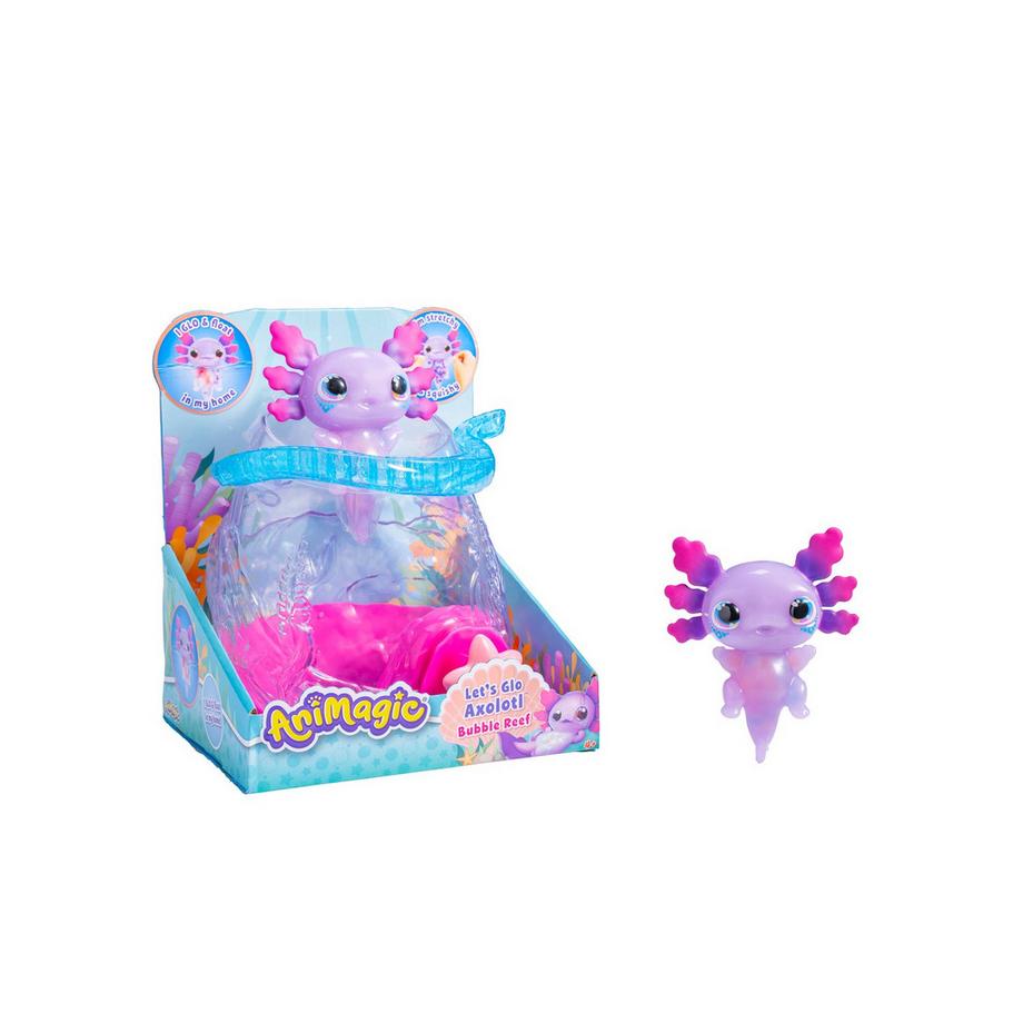 Animagic  Animagisches Let'S Glo Axolotl Bubble Reef 