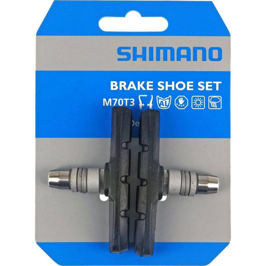 SHIMANO  bremsschuhe mit befestigungsmuttern 