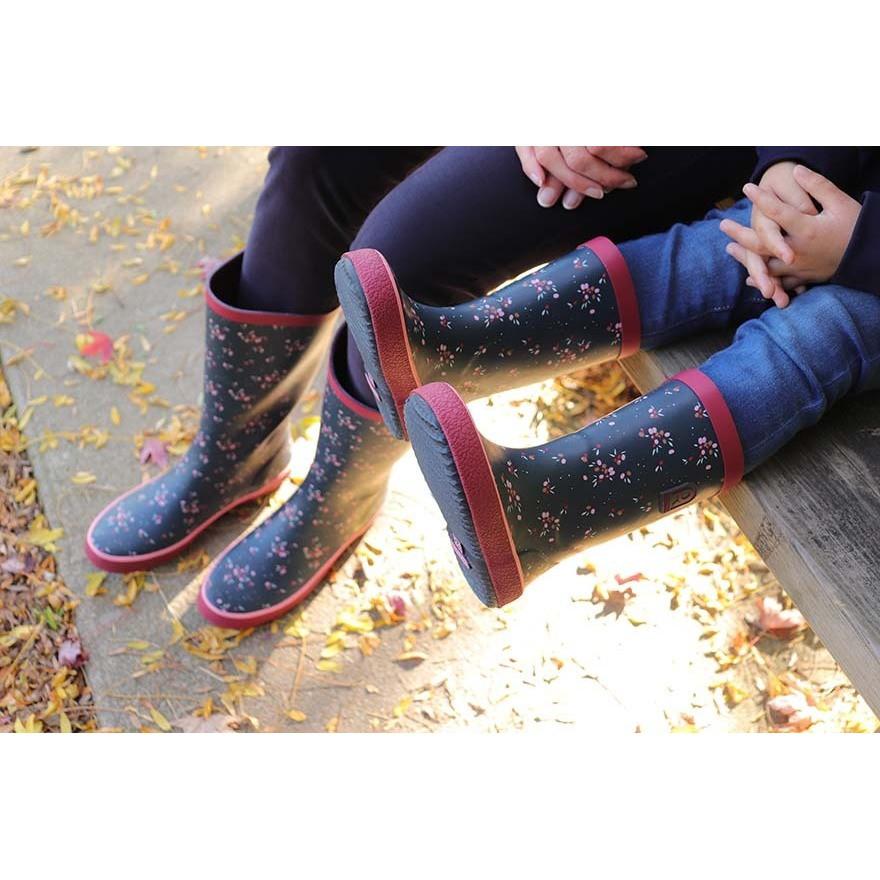 Rouchette  bottes de pluie enfant goji 