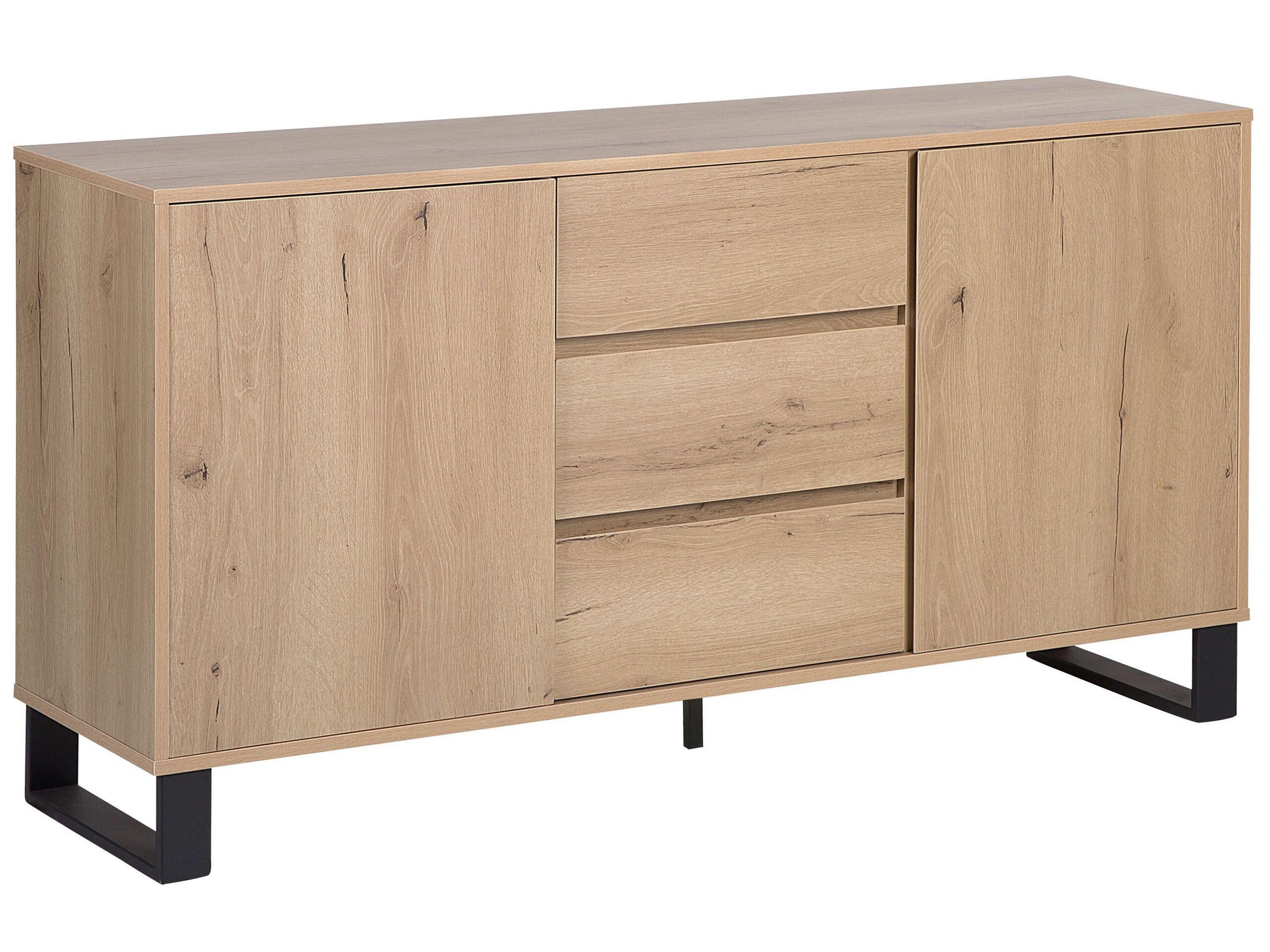Image of Sideboard mit 2 Türen aus MDF-Platte Industriell ELDA Sideboard mit 2 Türen aus MDF-Platte Industriell ELDA