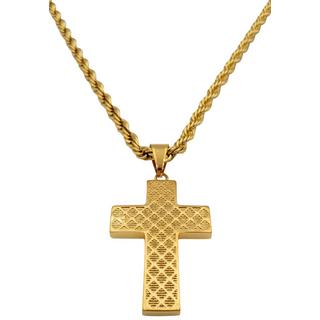 HEBE JEWELS  Chaîne Big Cross, HIP-HOP-STYLE 