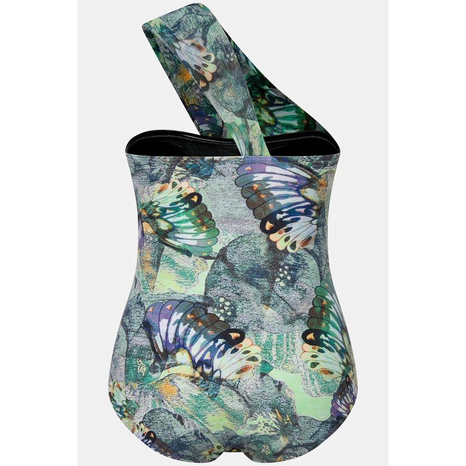 Ulla Popken Maillot de bain papillon bretelle en tulle bonnets souples  