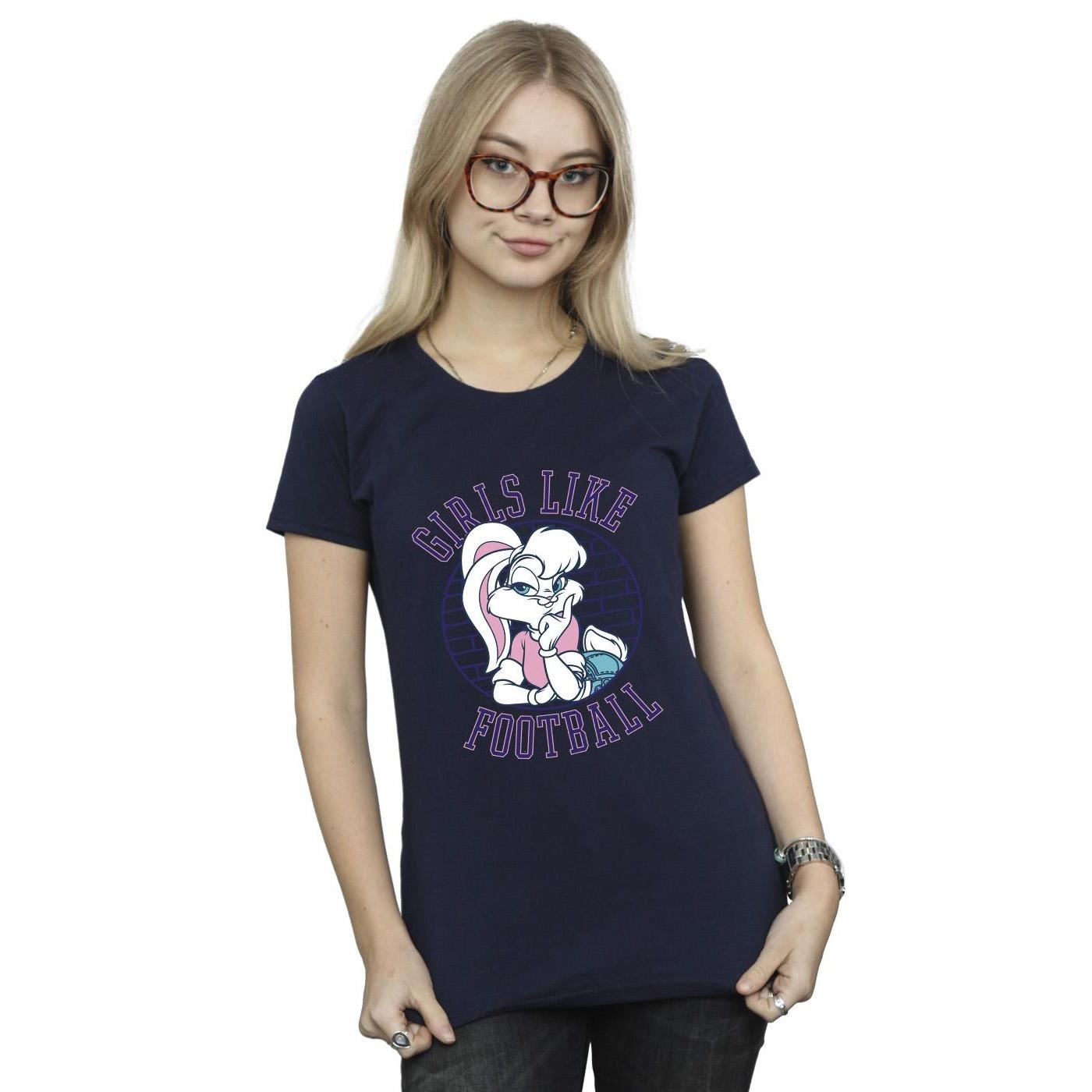 LOONEY TUNES  Tshirt GIRLS LIKE FOOTBALL 