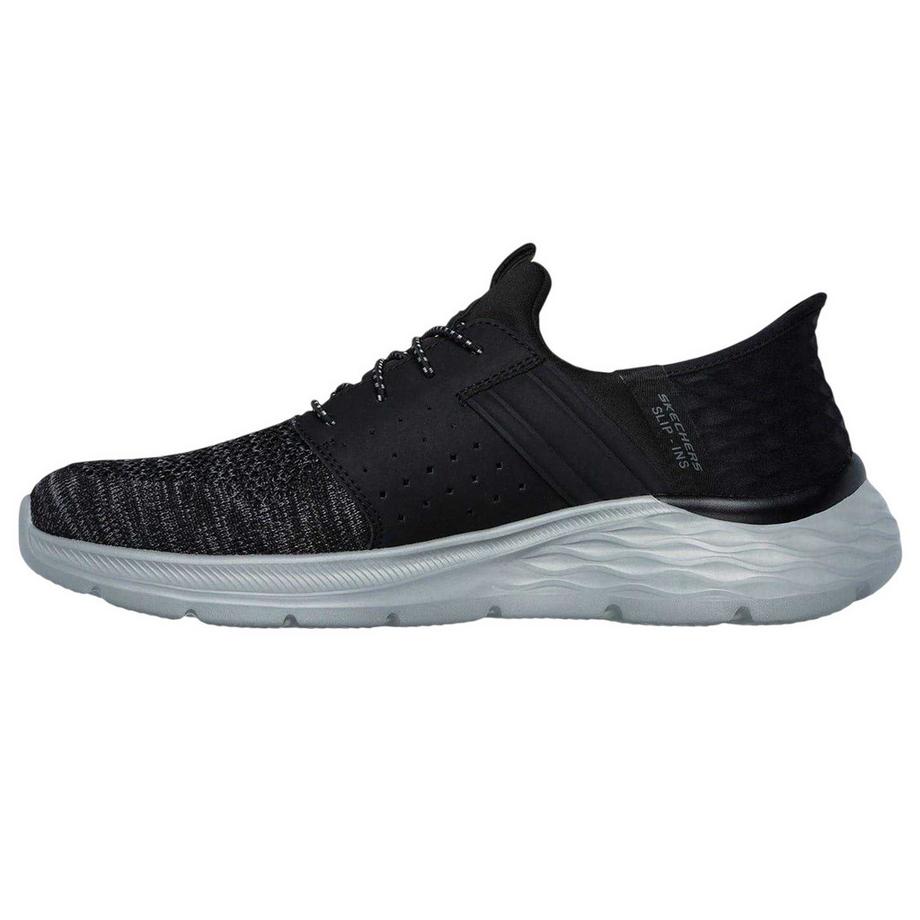SKECHERS Sneaker mit elastischen Schnürsenkeln zum Anschlüpfen Sneaker 