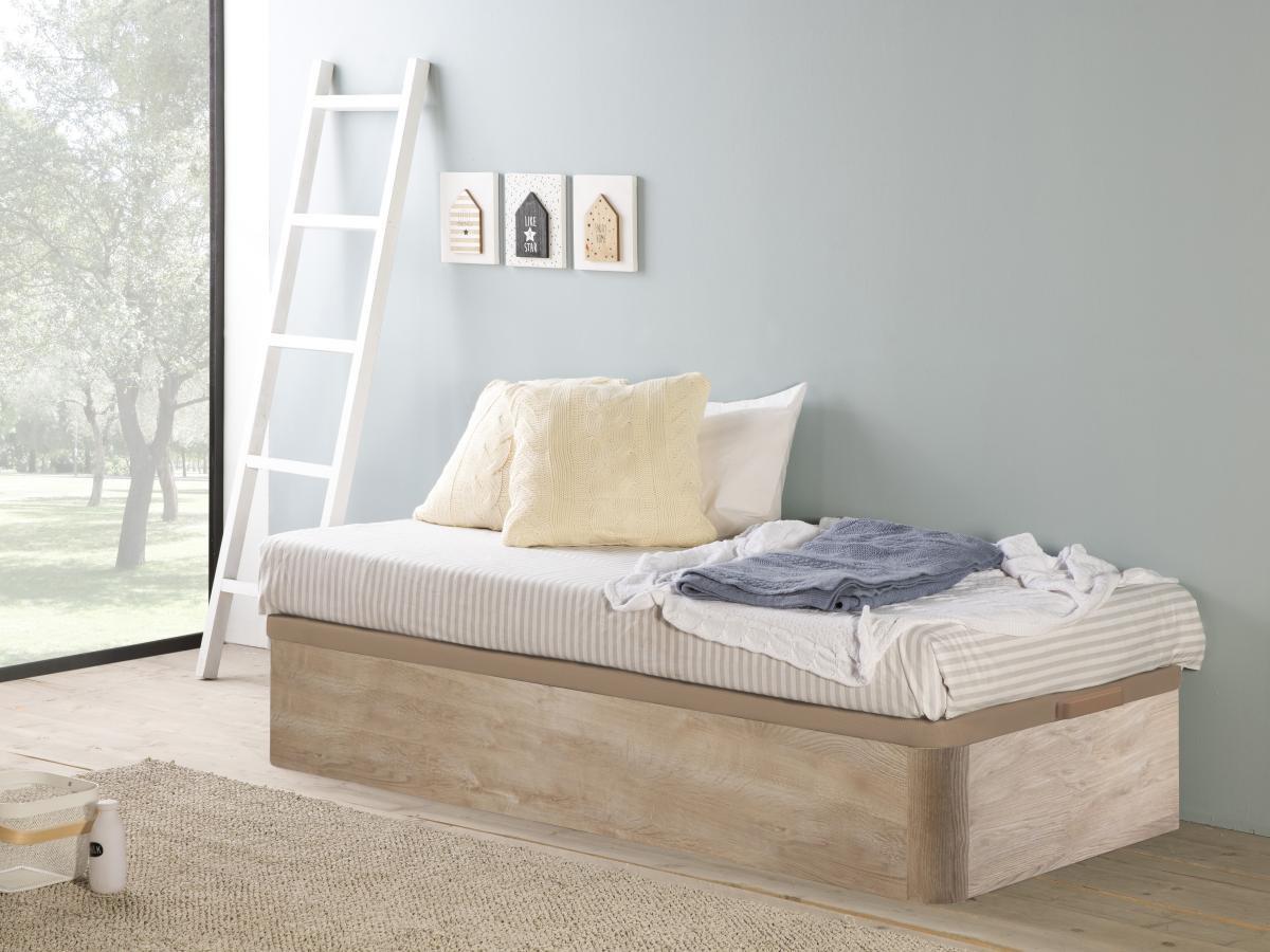 DREAMEA PLAY Sommier coffre HESTIA de DREAMEA PLAY Naturel clair  