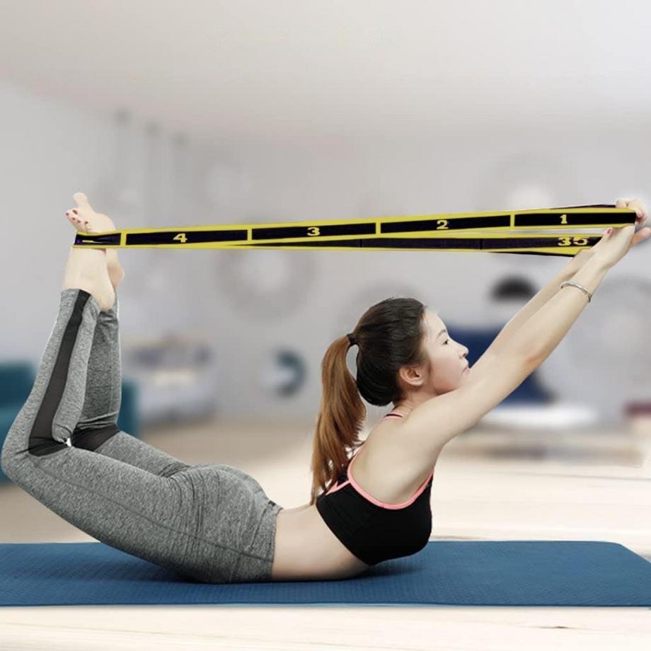 eStore  Elastisches Trainingsband mit Schlaufen 